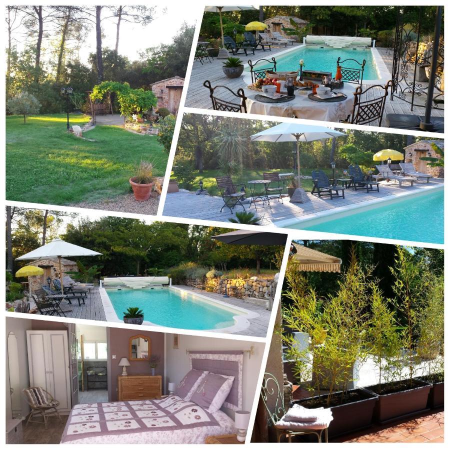 Le Jardin Des Selves Bed & Breakfast Драгинян Екстериор снимка